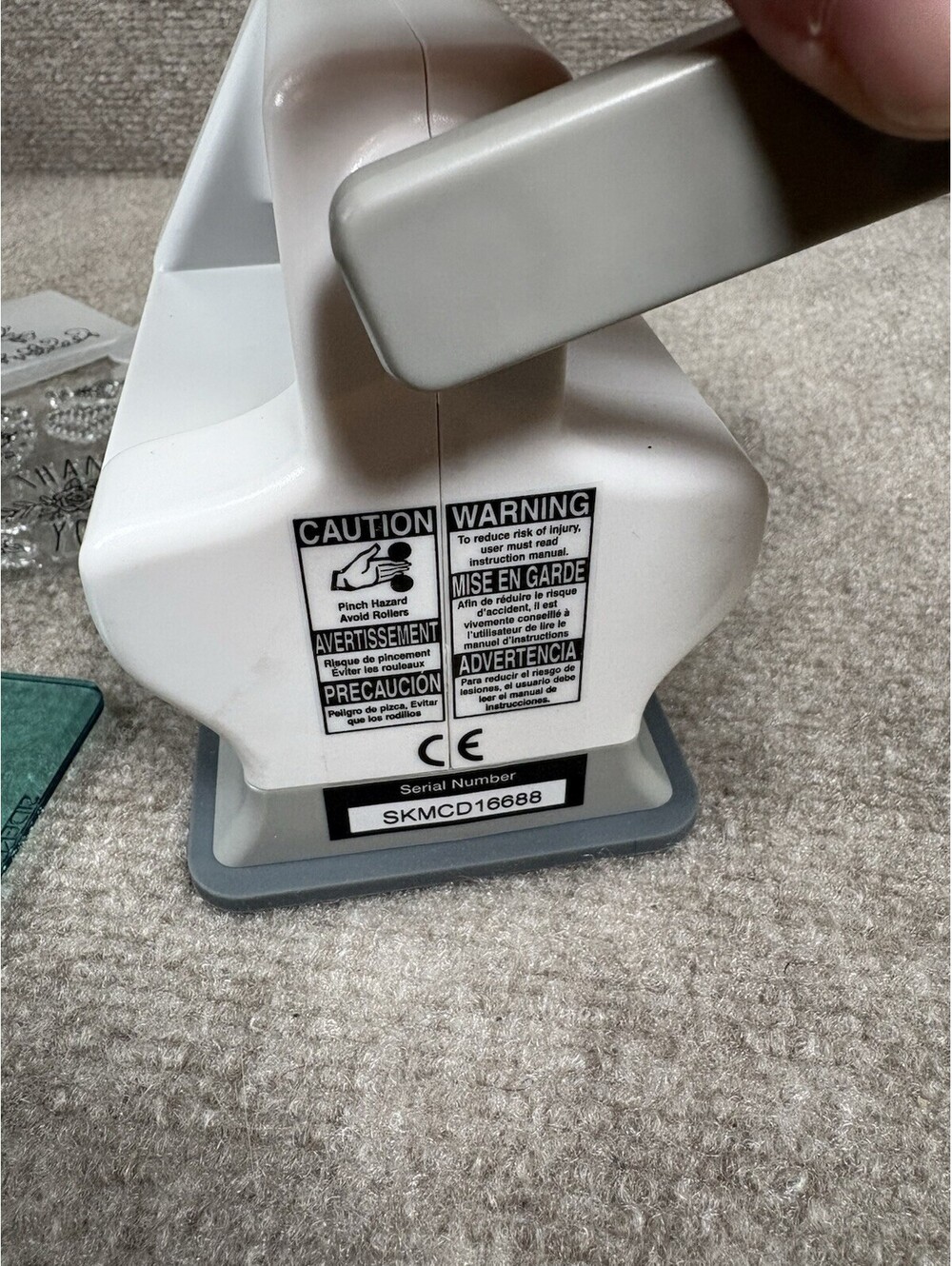 Sizzix Sidekick Manual Die Cutting Embossing Machine 661770 w/ Starter Kit Extra - Picture 12 of 16
